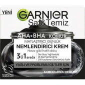 Garnier Aha Bha Kömür 3Ü 1 Arada Matlaştırıcı Günlük Nemlendirici Krem 50ml thumbnail 3