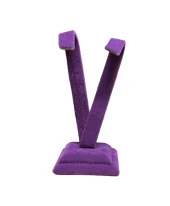 Palmiye Küpelik Mor thumbnail 3