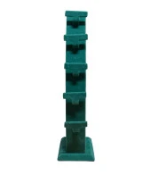 Dik Küpelik Yeşil Küpe Standı - 3