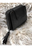 Bagorama NOBA Kadın Küçük Nubuk Kumaş Kartlık ve Cüzdan - 6