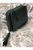 Bagorama NOBA Kadın Küçük Nubuk Kumaş Kartlık ve Cüzdan - 9