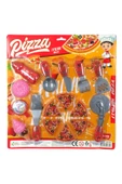 Pizza Yapmayı Öğrenmenin En Eğlenceli Yolu Oyuncak 16 Parça Pizza Seti - 2