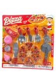 Pizza Yapmayı Öğrenmenin En Eğlenceli Yolu Oyuncak 16 Parça Pizza Seti - 3