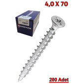 Meridyen Sunta Vidası 4.0X70 (200 Adet) - 1
