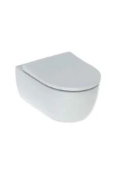 Geberit Asma Klozet Seti İcon Rimfree Alpha10 Soft Slim - Parlak Krom - 3