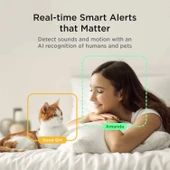 Petcube Play 2 Wi-Fi Evcil Hayvan Kamerası, Lazer Oyuncaklı - Kedi ve Köpek için - 4