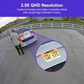 Wyze Floodlight Camera Pro, 2K HD Dış Mekan Güvenlik Kamerası - Siyah - 3