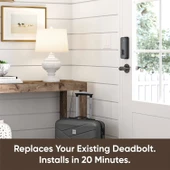 Wyze Parmak İzi, Anahtarsız Giriş Kapısı Akıllı Bluetooth Sürgü Değişimi - 3