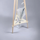 Ahşap Ayaklı Elbise Askısı-ahşap Tasarım Portmanto 160 X 44 Cm - 4