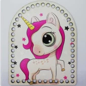 Ahşap Sırt Çanta Plakası Unicorn H97 - 1