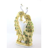 Polyester 2Li Tavuskuşu Biblo thumbnail 1