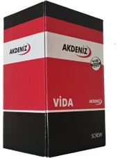 Akdeniz Yhb Matkap Uçlu Vida 4,2X45 (500 Adet) - 2