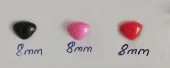 Kilitli Burun 8 Mm Kırmızı  ( 5 Adet ) - 2