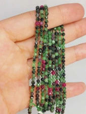 Anyolit (Rubizoit- Rubyzoisit) Taşı 3mm Dizi (45936) thumbnail 1