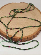 Anyolit (Rubizoit- Rubyzoisit) Taşı 3mm Dizi (45936) thumbnail 2