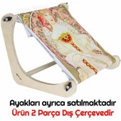Nurge Masa Üstü-Diz Üstü Nakış Standı 190-3 - 1