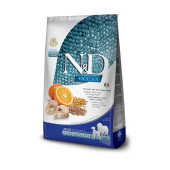 Nd Ocean Medium Maxi Adult Köpek 12kg Az Tahıllı Morina Balığı Buğday Yulaf Portakallı Köpek Maması - 1