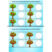 Okul Öncesi KES-YAPIŞTIR-YAZ-SİL Eğitim Seti (Laminasyonlu) - 6