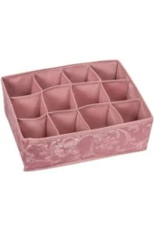 BUFFER® 12 Bölmeli Çekmece İçi Çorap Çamaşır Düzenleyici Bez Organizer - 4