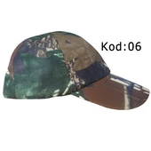 HS-11141 Desenli Şapka Kod:06 - 1