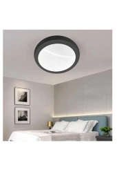 Şahnet 20W Siyah Ledli Tavan Armatürü 6400K Beyaz Işık - Siyah Kasa thumbnail 2