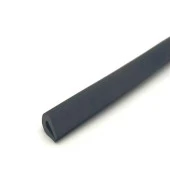 Contacall Pano Kapak Kenarı Koruma Fitili, Teztere Ağzı Koruma Fitili 10 Metre Siyah thumbnail 1