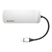 Kingston Nucleum HDMI + USB 3.1 + USB-C + MicroSD Apple Macbook Dönüştürücü Hub C-HUBC1-SR-EN - 1