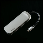 Kingston Nucleum HDMI + USB 3.1 + USB-C + MicroSD Apple Macbook Dönüştürücü Hub C-HUBC1-SR-EN - 4