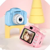 Torima CMR 7 Pembe Mini 1080p Hd Çocuk Kamera Dijital Fotoğraf Makinesi 2.0 Inç Ekran - 5