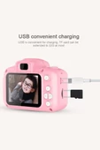 Torima CMR 7 Pembe Mini 1080p Hd Çocuk Kamera Dijital Fotoğraf Makinesi 2.0 Inç Ekran - 2