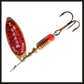 Uyguna-Yakala Mepps Altın-kırmızı Söğüt No:1 Aglia Long Redbo-KAŞ.402 thumbnail 2