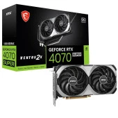 MSI Nvidia GeForce RTX4070 SUPER VENTUS 2X OC 12GB GDDR6X 192 Bit Ekran Kartı - 1