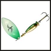 Uyguna-Yakala Alt Beyaz/ Üst Yeşil No:2/20 Gr Savage Alpha Long-KAŞ.102 thumbnail 1