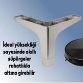 Sedef 12'li Set Lüks Mobilya Kanepe Sehpa Tv Ünitesi Koltuk Destek Ayağı 12 Cm Krom Baza Ayakları - 6
