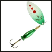 Uyguna-Yakala Beyaz/ Üst Yeşil&kırmızı Noktalı No:2/20 Gr Savex Alpha Long-KAŞ.118 thumbnail 1