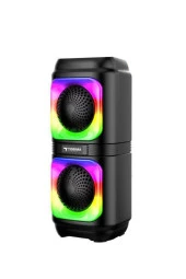 Torima D19 Siyah Wireless TWS RGB Renkli Bluetooth Hoparlör - 4