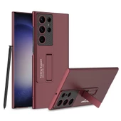 Vendas Samsung Galaxy S24 Ultra Kılıf Zore Standlı Ays Kapak - 7