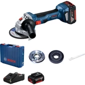 Bosch Gws 180 Li- 18 Volt 4 Amper Çift Batarya 125 mm Akülü - 1