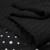 BARROS ÇİFT KİŞİLİK YATAK ÖRTÜLÜ NEVRESİM TAKIMI SİYAH thumbnail 3