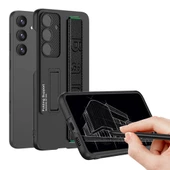 Vendas Samsung Galaxy S24 Kılıf Standlı El Tutacaklı Zore Band Kapak - 3