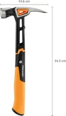 Fiskars Isocore 20 Oz Profesyonel Tırnaklı L Çekiç 1020214 - 3