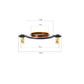 Titanium Mebran 44.4 MM - 4