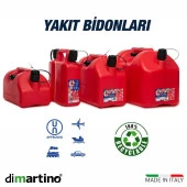 Dimartino Pro Benzin ve Yag Bidonu 10 Lt 7032 - 4