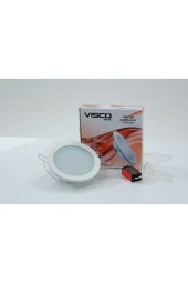 Visco 12w Downlıght Led Panel Camlı Beyaz 6500k - 2