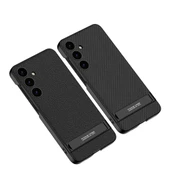 Vendas Samsung Galaxy S24 Kılıf Zore Kamera Korumalı Leather Dikey Standlı Ays Kapak - 2