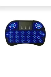 Zhltools Işıklı Mini Klavye Mouse Smart Tv Box Akıllı Klavye thumbnail 2