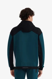 Skechers M 2XI-Lock Hoodie Sweatshirt Erkek Siyah Sweatshirt S232193-405 - 3