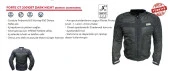 Forte Gt 2001057 Dark Night Yazlık Mont 3 Kademeli Korumalı Motosiklet Montu 4XL Beden Siyah - 4