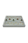 Yüzük Küpe Koldüğmesi Takı Standı Gri Anfora 17 x 24 Cm - 2