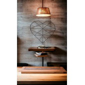 DEKORATİF KALP TEL PANO METAL FOTOĞRAFLIK ÇOK AMAÇLI DUVAR ÇERÇEVESİ - 4